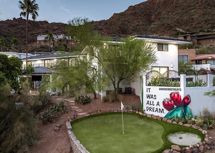 Camelback Mountain Mansion - Micro-resort, Views, Golf, Heated Pool, Game *
