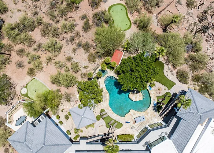 Camelback Mountain Mansion - Micro-resort, Views, Golf, Heated Pool, Game * Phoenix