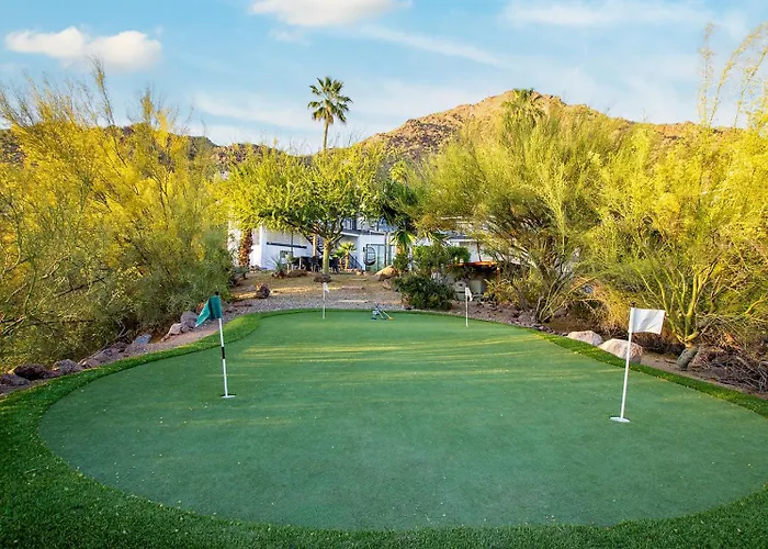 Camelback Mountain Mansion - Micro-resort, Views, Golf, Heated Pool, Game