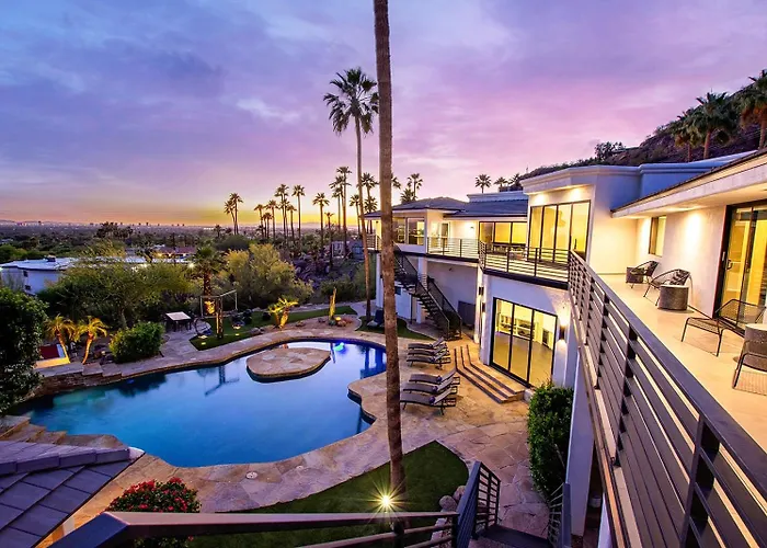 Camelback Mountain Mansion - Micro-resort, Views, Golf, Heated Pool, Game Holiday home *